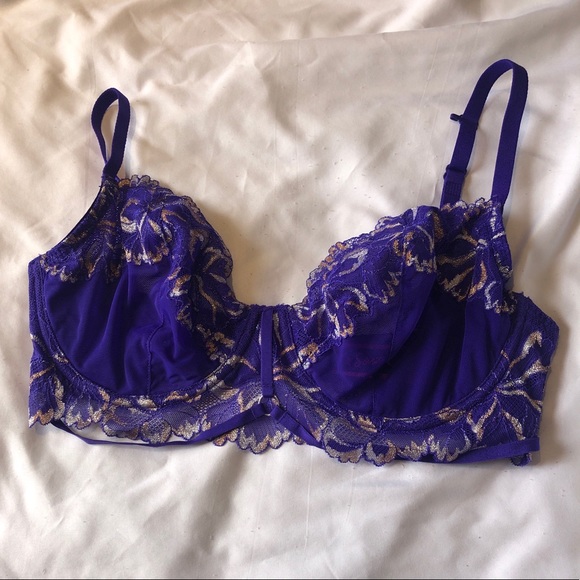La Senza 34DD Unlined Lace Bra - Picture 1 of 2